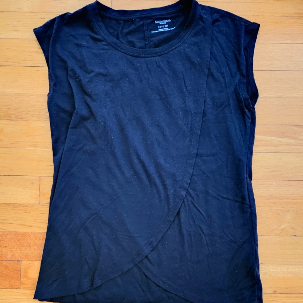 Set of 2 Black Nursing Tops